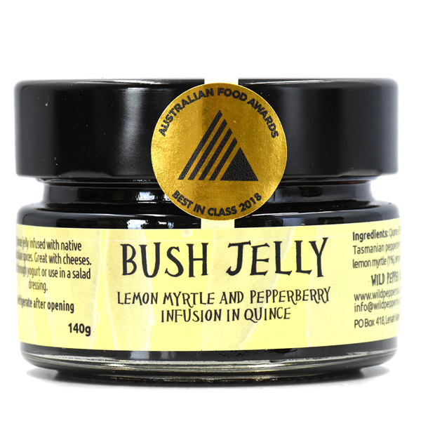 Tasmanian Bush Jelly, Lemon Myrtle & Pepperberry