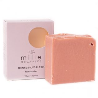Rose geranium soap