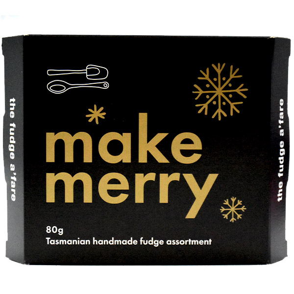Make Merry Christmas Fudge