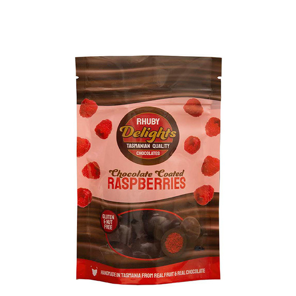 Mini Rhuby Chocolate Raspberries