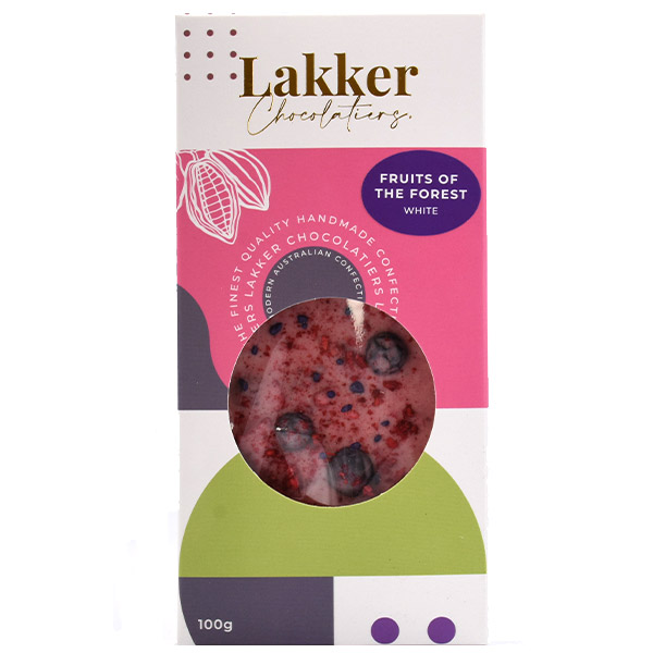 Lakker Fruit of the Forest White Chocolate