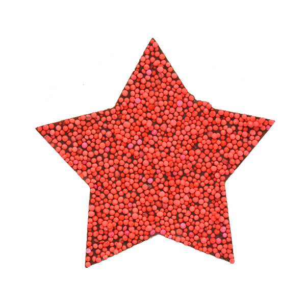 Red Christmas Star Freckle